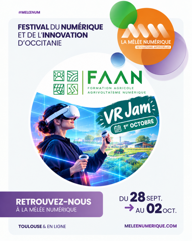 VR JAM le 1/10 à Toulouse avec la mélée numérique