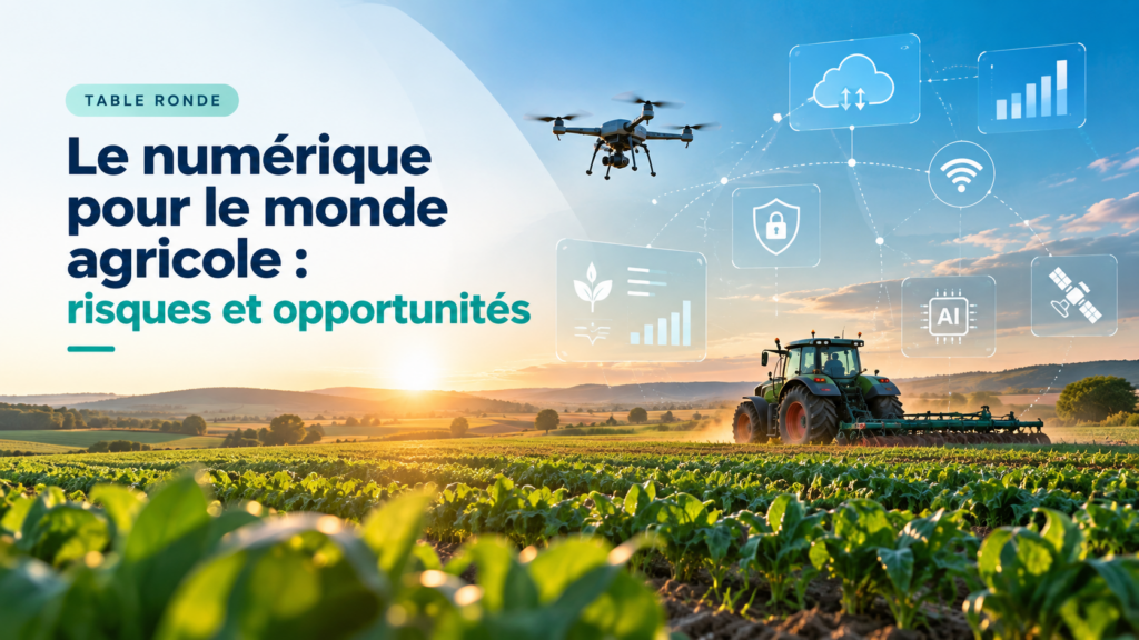 Numérique agricole : saisir les opportunités sans sous-estimer les risques